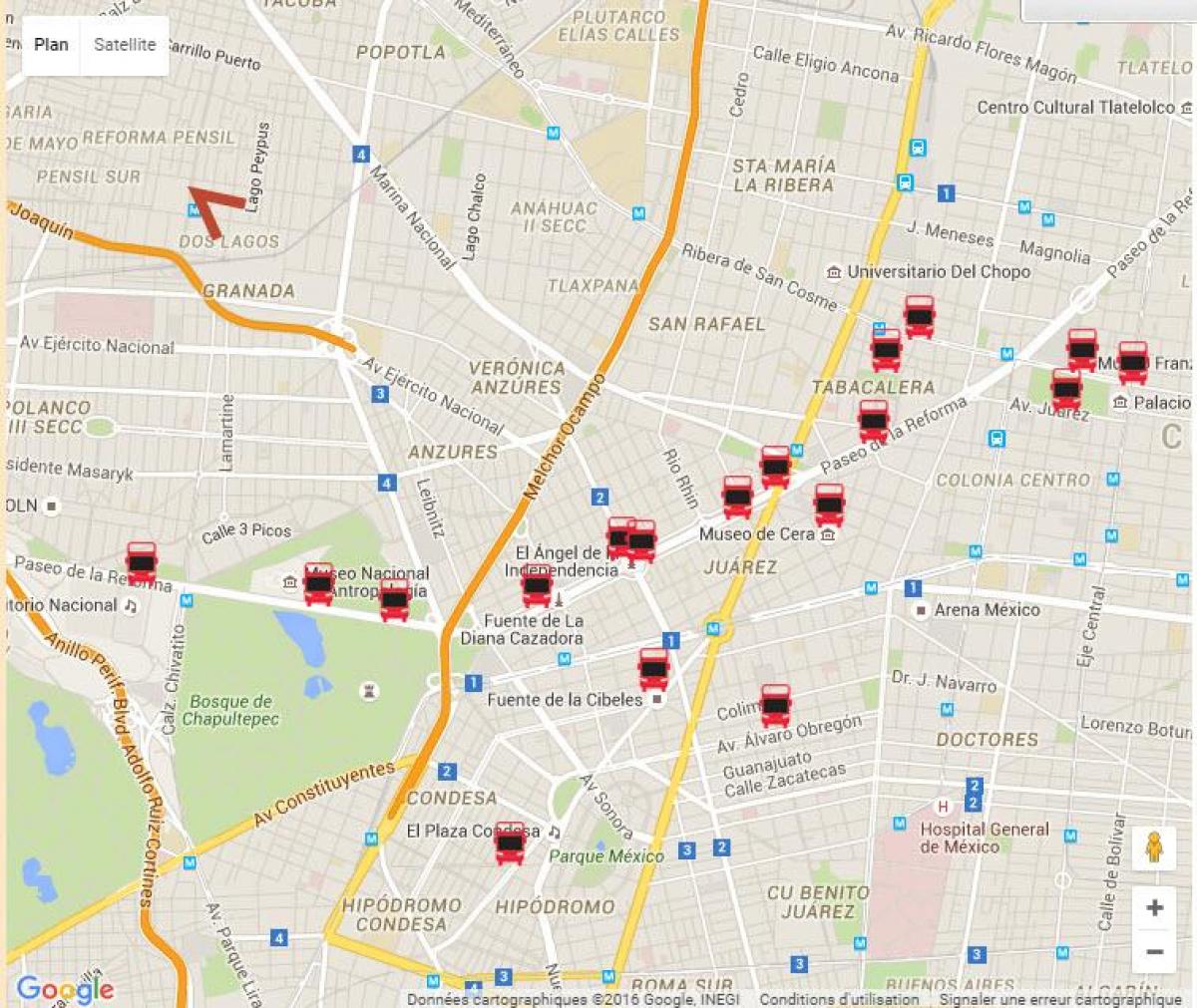 turibus Mexico City put mapu