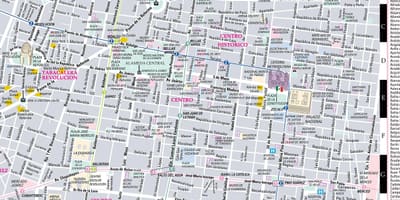 Ulična mapa Mexico City