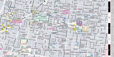 Ulična mapa Mexico City